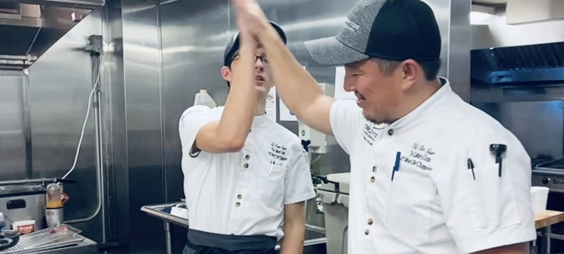 Give me Five at the kitchen